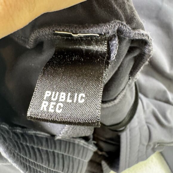 Public Rec Pants Mens 38x27 Blue Tapered Sweat Performance Athletic - Picture 10 of 12